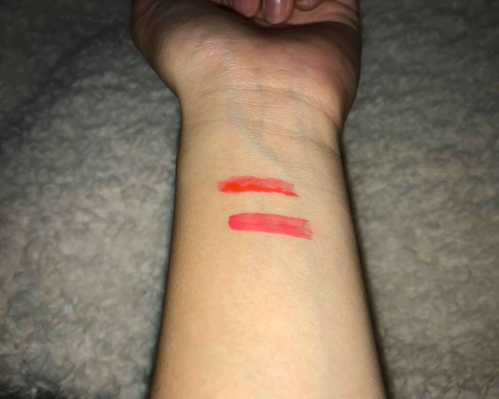 フレッシュチェリー リップティント/ETUDE/リップグロスを使ったクチコミ(2枚目)