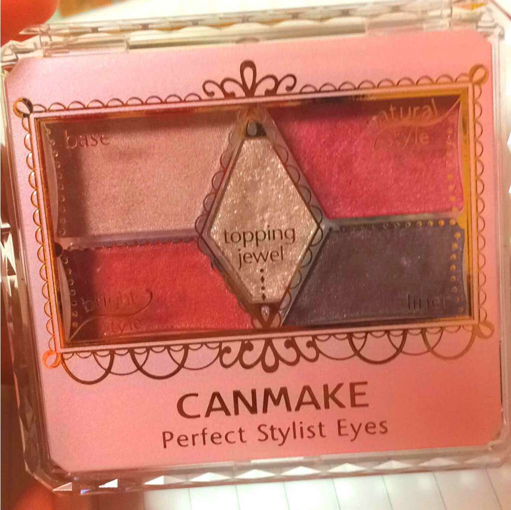 【旧品】パーフェクトスタイリストアイズ/キャンメイク/アイシャドウパレットを使ったクチコミ(1枚目)