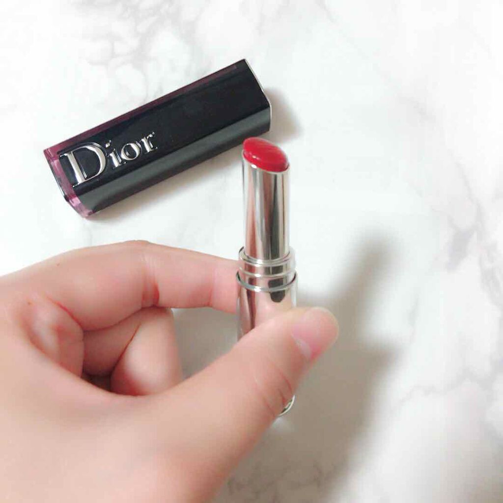 ディオール アディクト ラッカー スティック/Dior/口紅を使ったクチコミ（2枚目）