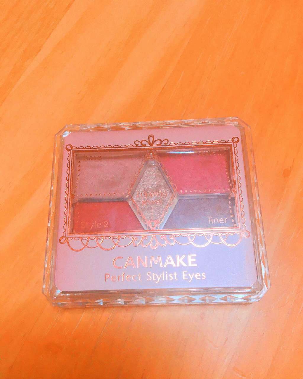 【旧品】パーフェクトスタイリストアイズ/キャンメイク/アイシャドウパレットを使ったクチコミ(1枚目)