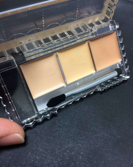 カラーミキシングコンシーラー/キャンメイク/パレットコンシーラーを使ったクチコミ(2枚目)