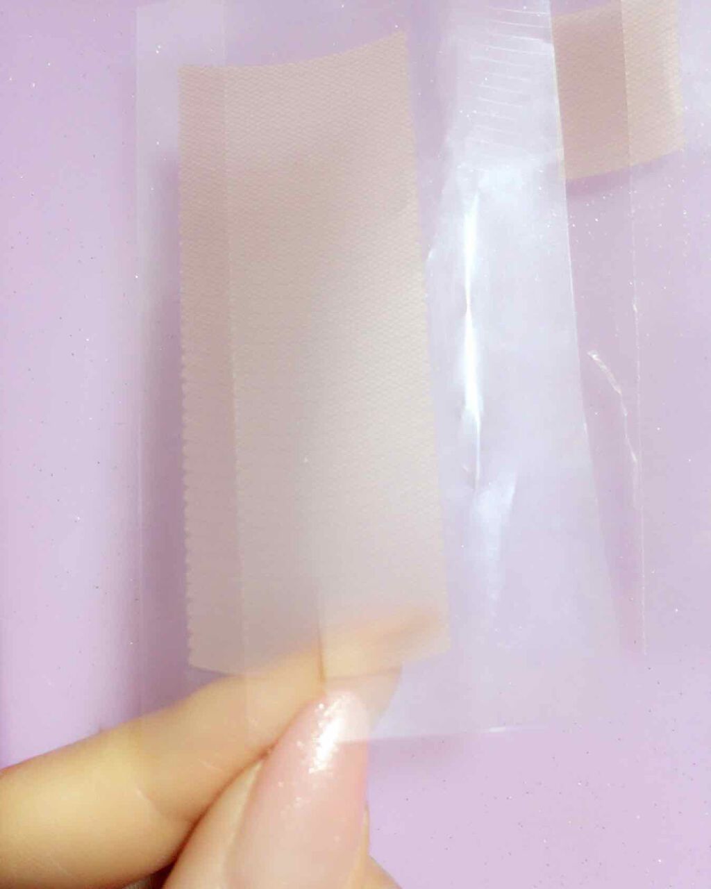 のびーるアイテープ（絆創膏タイプ、レギュラー）/DAISO/二重まぶた用アイテムを使ったクチコミ（2枚目）