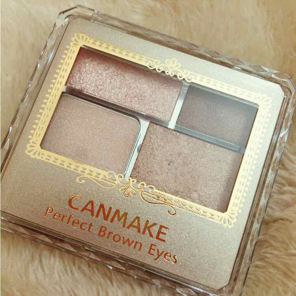 パーフェクトブラウンアイズ/キャンメイク/ジェル・クリームアイシャドウを使ったクチコミ(1枚目)