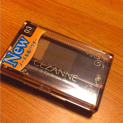 ノーズ&アイブロウパウダー/CEZANNE/パウダーアイブロウを使ったクチコミ(1枚目)