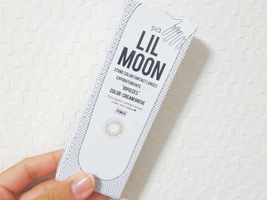 LIL MOON 1day クリームグレージュ/LIL MOON/ワンデー（１DAY）カラコンを使ったクチコミ（1枚目）