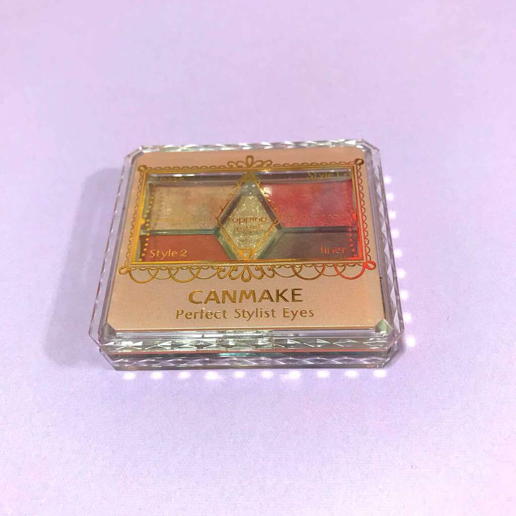 【旧品】パーフェクトスタイリストアイズ/キャンメイク/アイシャドウパレットを使ったクチコミ(1枚目)
