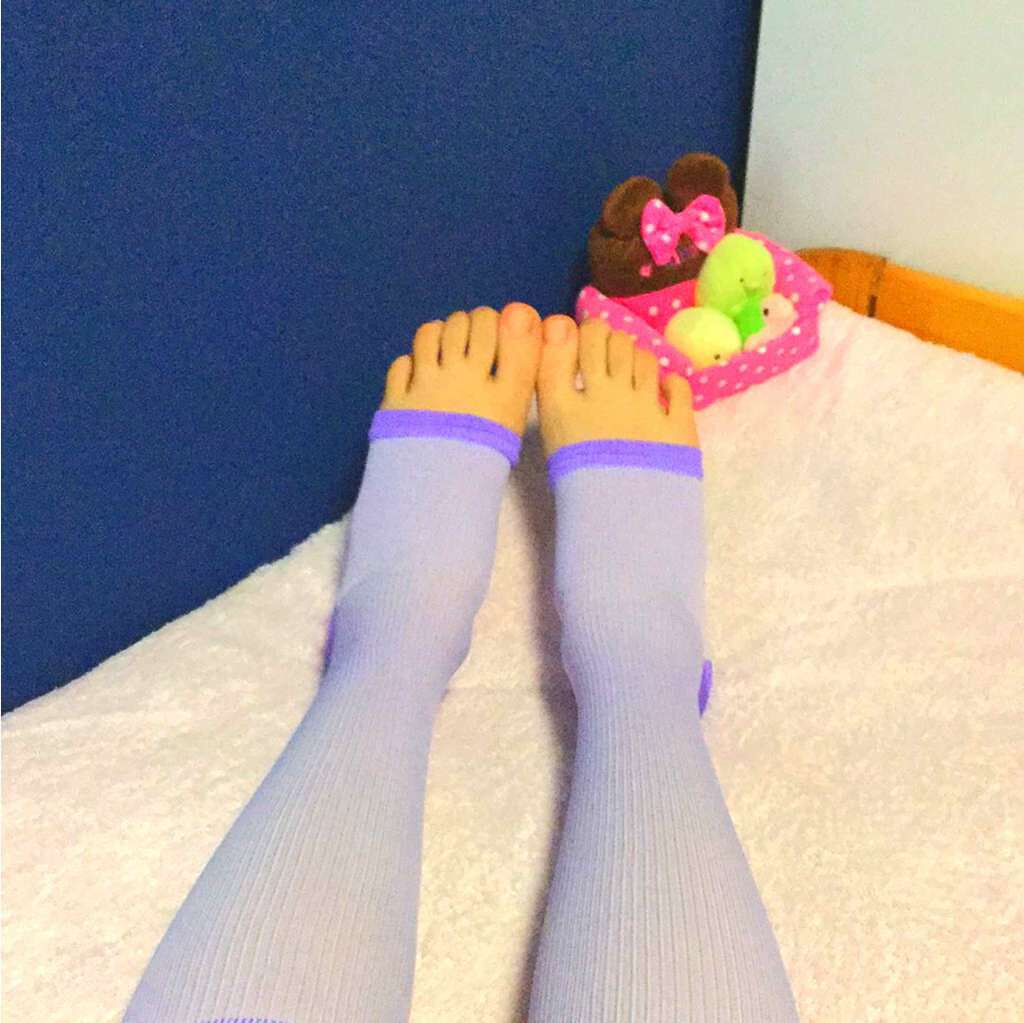 おやすみ着圧ソックス/ドン・キホーテ/着圧ソックス・レギンスを使ったクチコミ（3枚目）