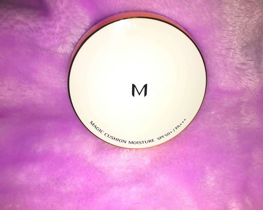 M クッション ファンデーション(モイスチャー)/MISSHA/クッションファンデーションを使ったクチコミ(1枚目)