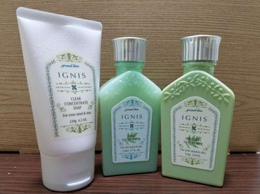 IGNIS フレッシュ ネイチャーウォーターのクチコミ「酷い乾燥性敏感肌でしたが、IGNISのラインに変えてから肌の保水力が上がりました✨お守りスキン.....」（1枚目）