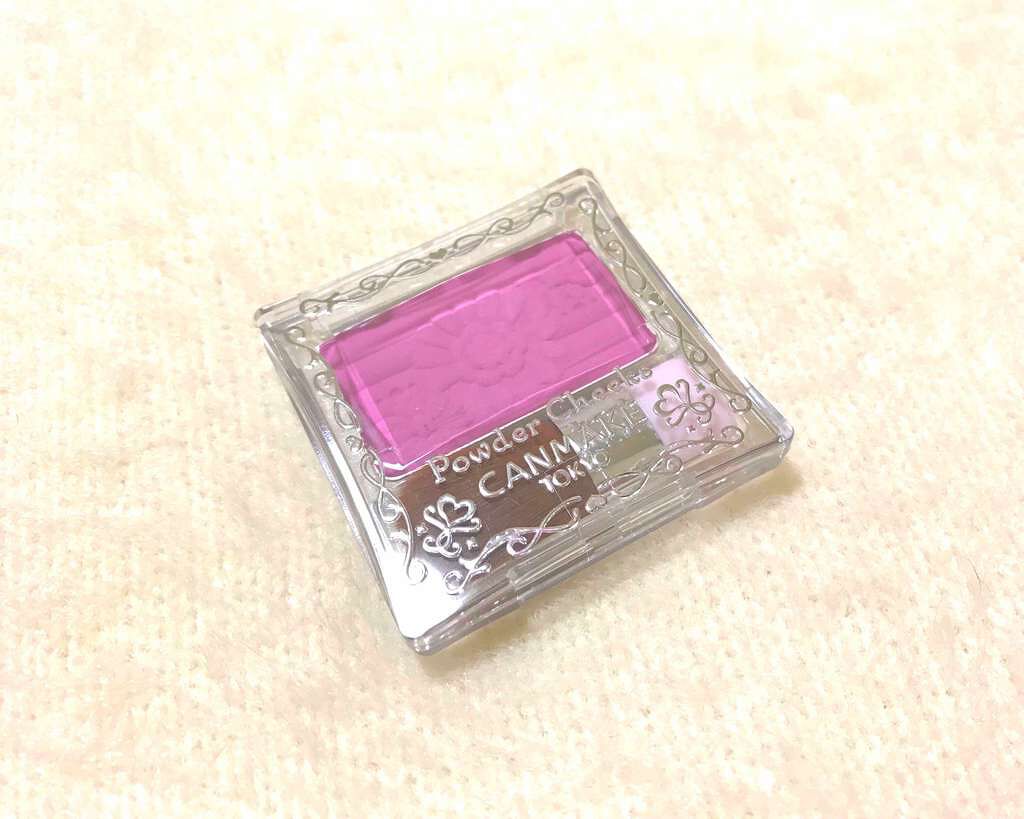 【旧品】パウダーチークス/キャンメイク/パウダーチークを使ったクチコミ(1枚目)