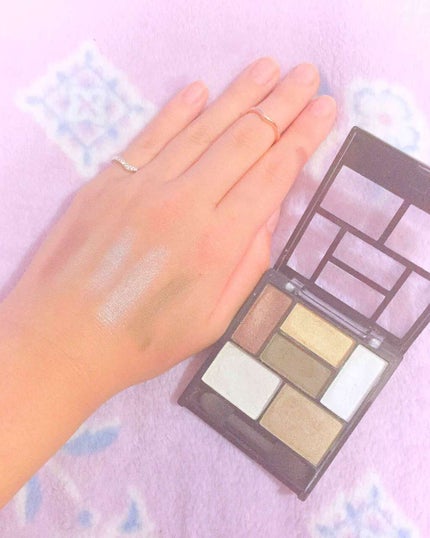 エルファー シャインカラーアイズ/DAISO/アイシャドウパレットを使ったクチコミ(3枚目)