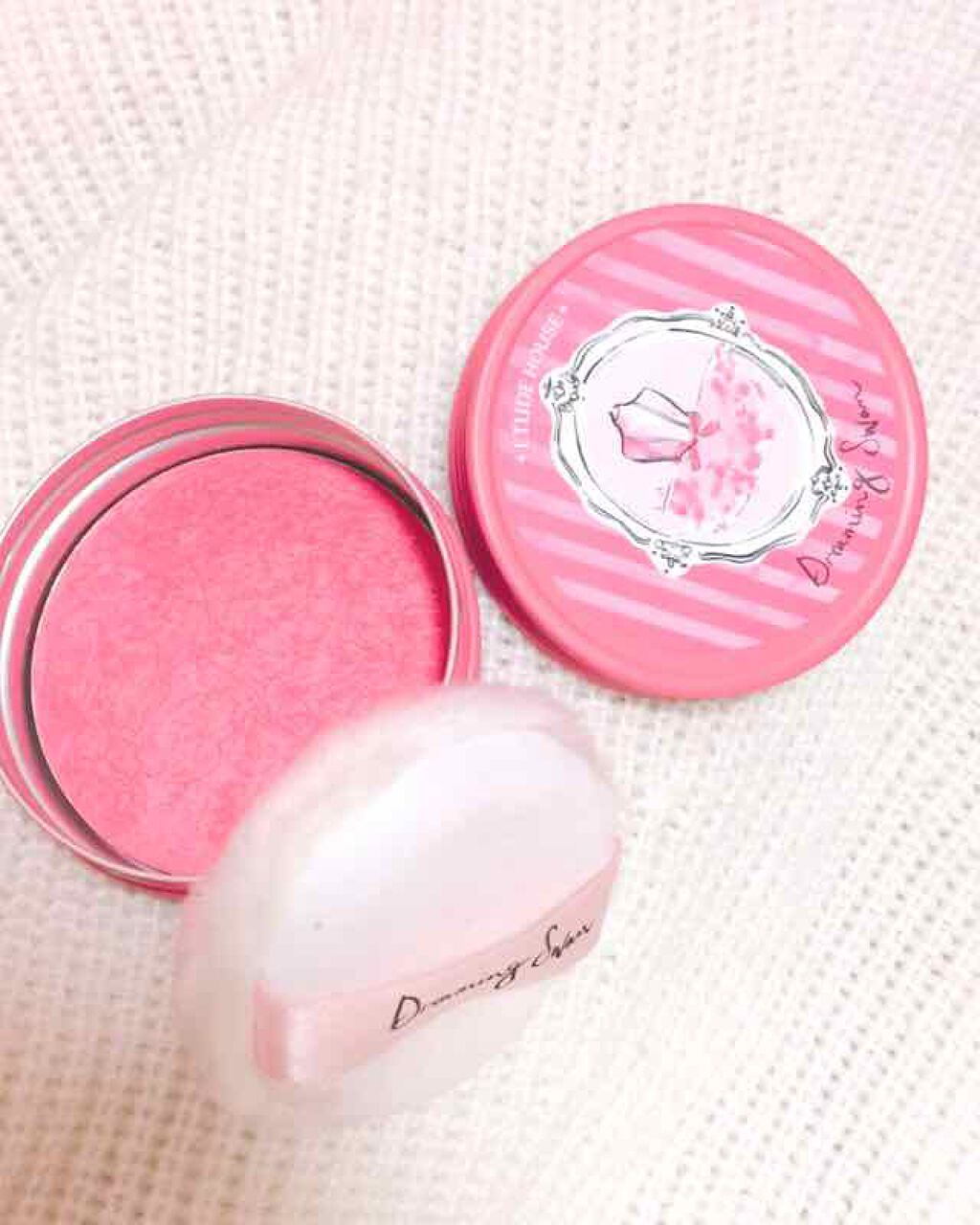 ドリーミングスワン アイ＆チーク/ETUDE/パウダーチークを使ったクチコミ（1枚目）