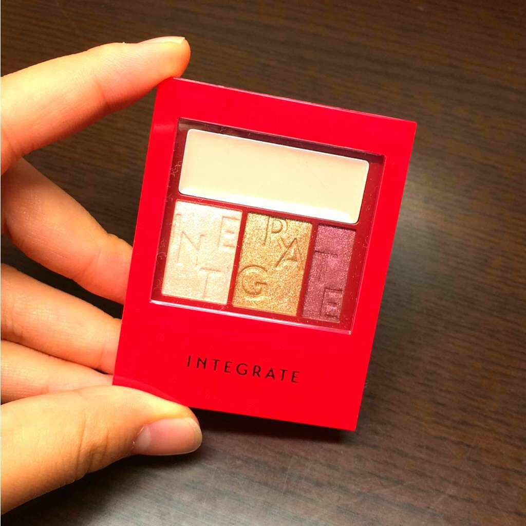 アクセントカラーアイズ CC/インテグレート/アイシャドウパレットを使ったクチコミ(1枚目)