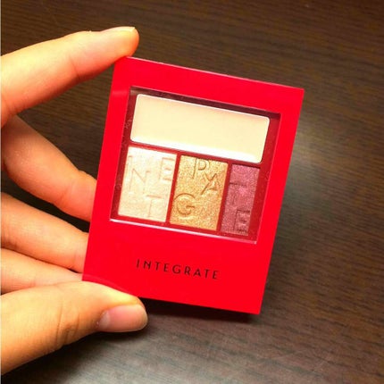 アクセントカラーアイズ CC/インテグレート/アイシャドウパレットを使ったクチコミ(1枚目)