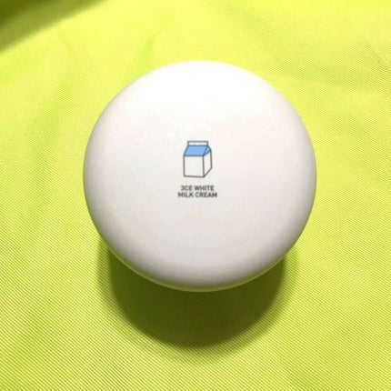 WHITE MILK CREAM/3CE/フェイスクリームを使ったクチコミ(1枚目)