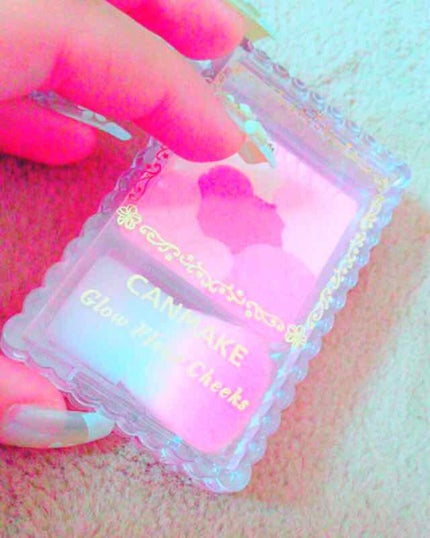 グロウフルールチークス/キャンメイク/パウダーチークを使ったクチコミ(1枚目)