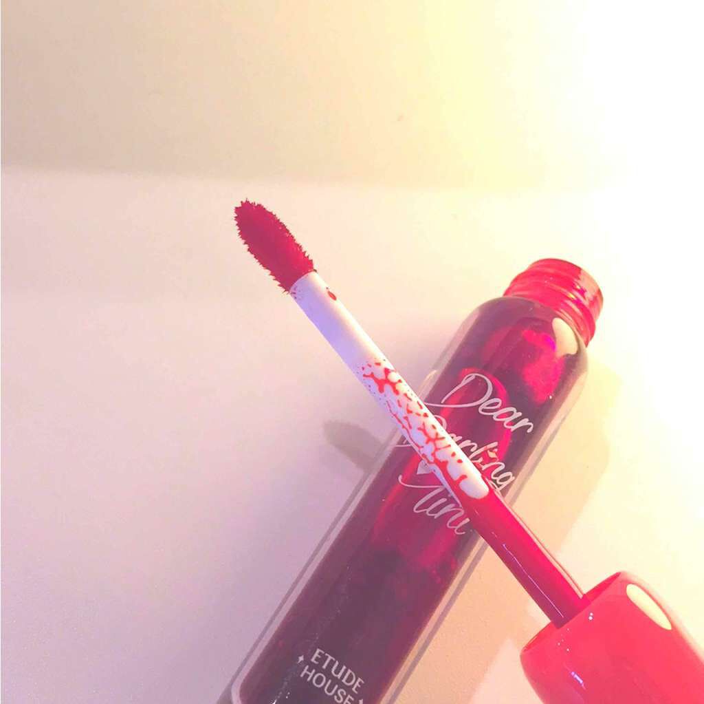 ディアダーリン ウォータージェルティント/ETUDE/リップティントを使ったクチコミ（2枚目）