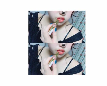 ルージュ ヴォリュプテ シャイン/YVES SAINT LAURENT BEAUTE/口紅を使ったクチコミ(3枚目)