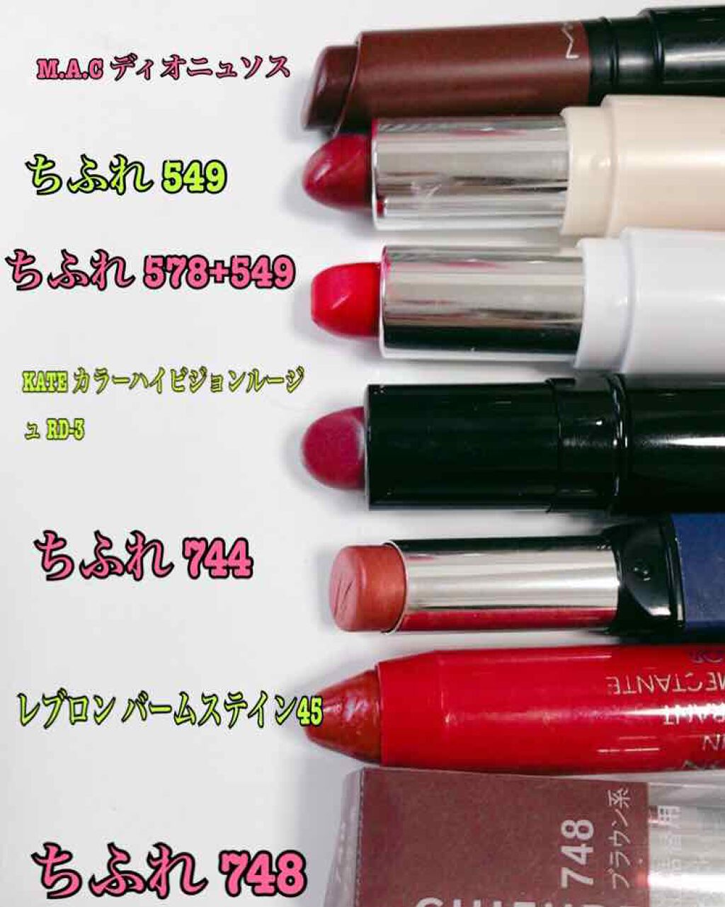 リップテンシティ リップスティック/M・A・C/口紅を使ったクチコミ(2枚目)