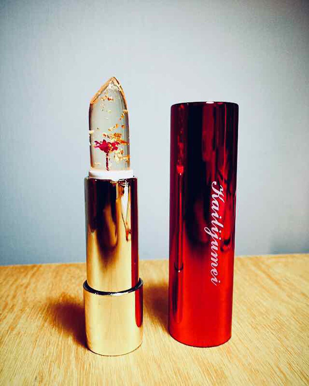 フラワーリップスティック/Kailijumei/口紅を使ったクチコミ(1枚目)