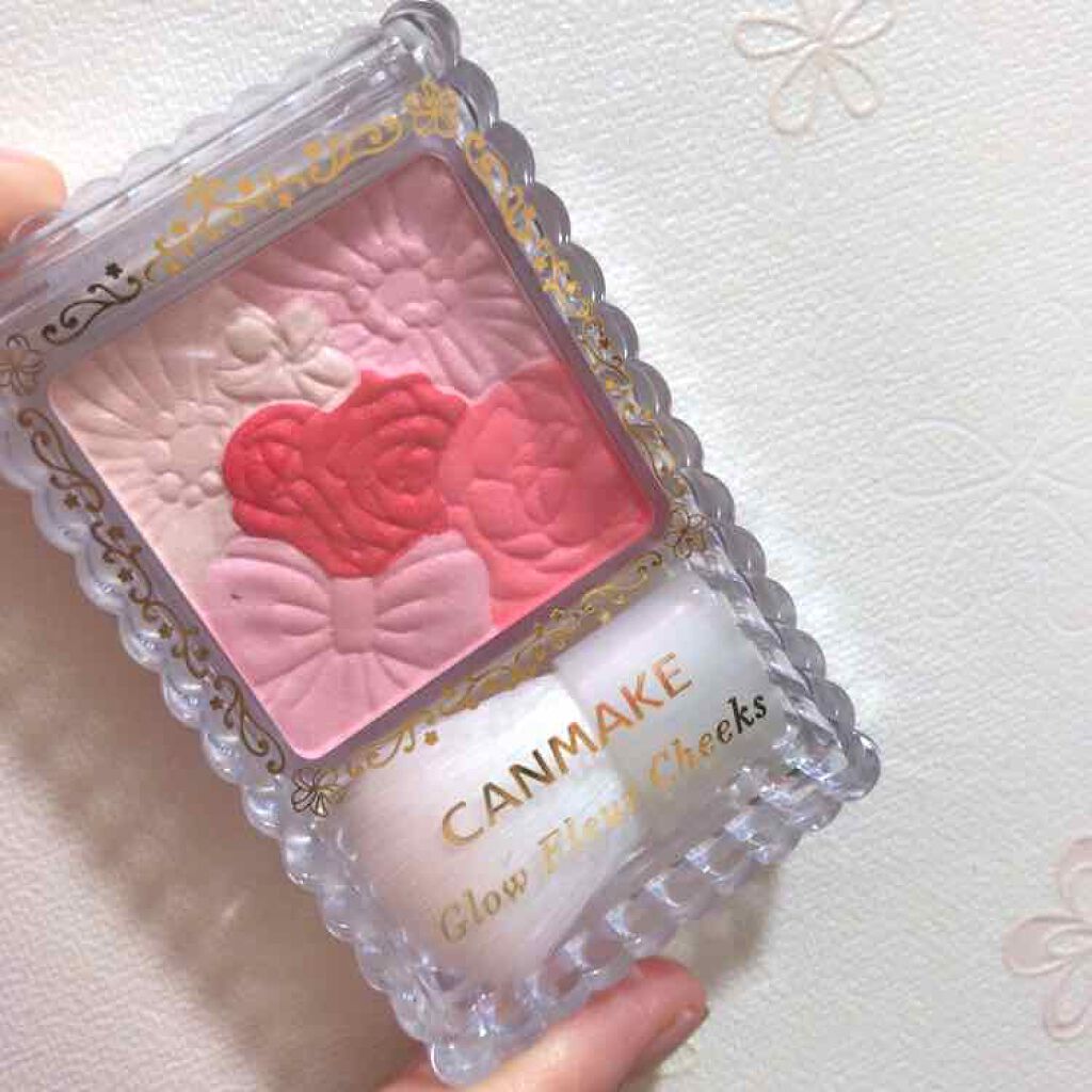 グロウフルールチークス/キャンメイク/パウダーチークを使ったクチコミ(1枚目)