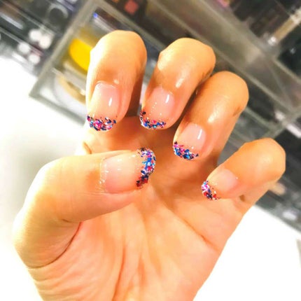 ネイルホリック パーティーフレーク/ネイルホリック/マニキュアを使ったクチコミ(1枚目)