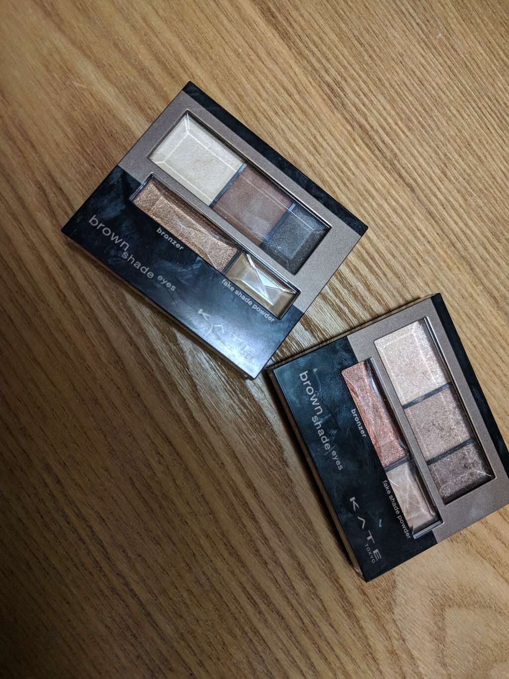 ブラウンシェードアイズN/KATE/アイシャドウパレットを使ったクチコミ(1枚目)