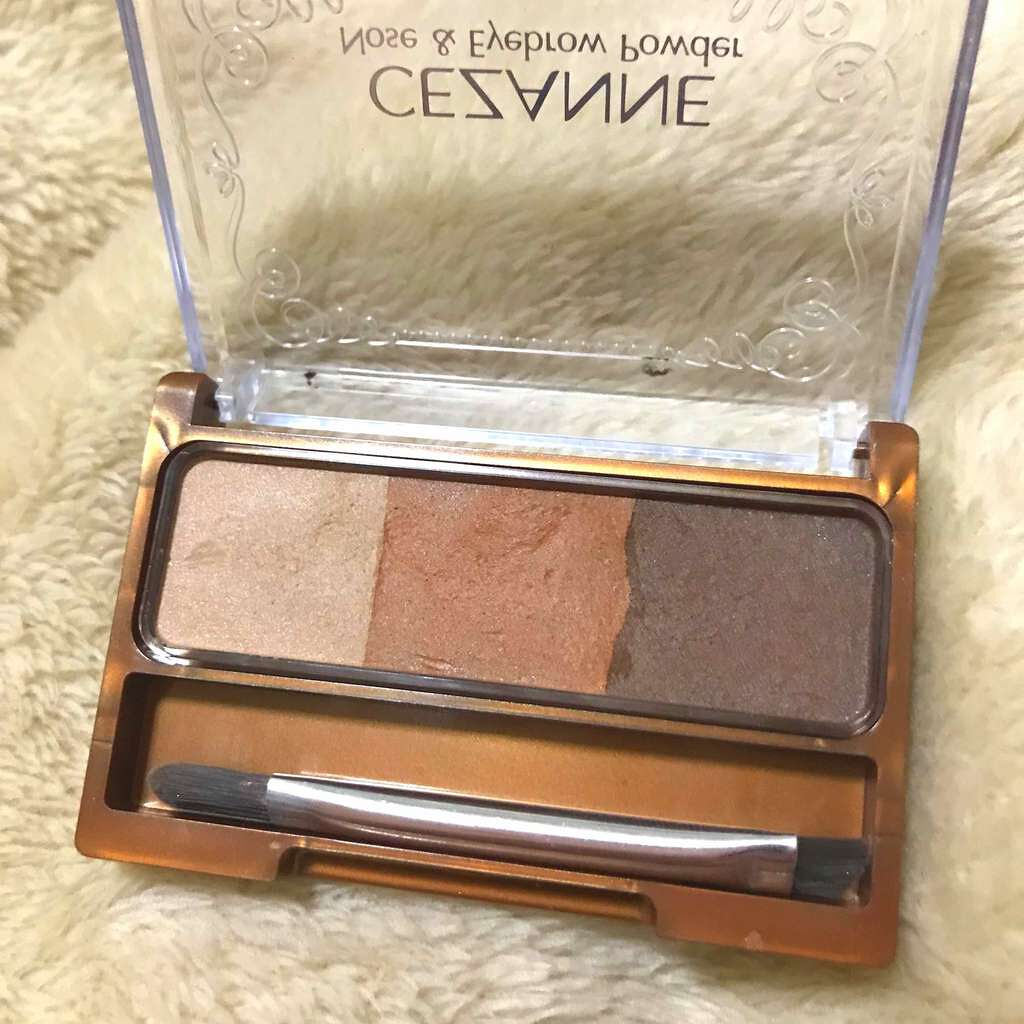 ノーズ&アイブロウパウダー/CEZANNE/パウダーアイブロウを使ったクチコミ(2枚目)