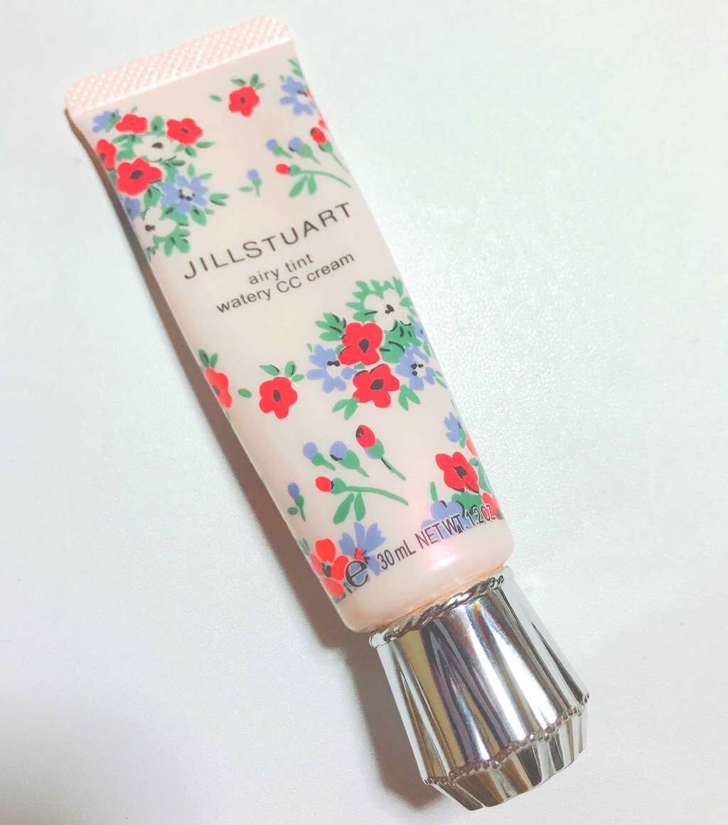 エアリーティント ウォータリーCCクリーム/JILL STUART/CCクリームを使ったクチコミ(1枚目)