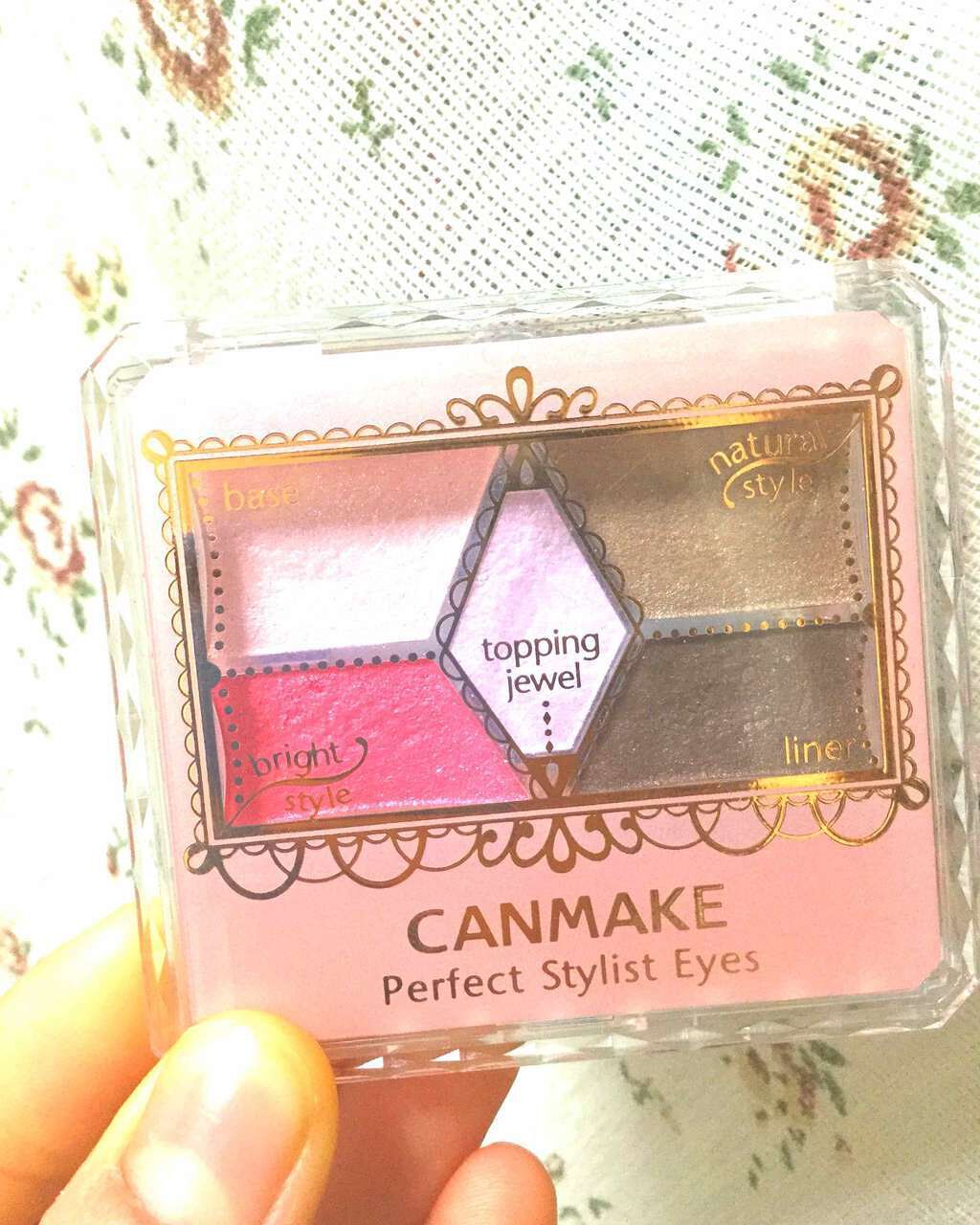 【旧品】パーフェクトスタイリストアイズ/キャンメイク/アイシャドウパレットを使ったクチコミ(1枚目)