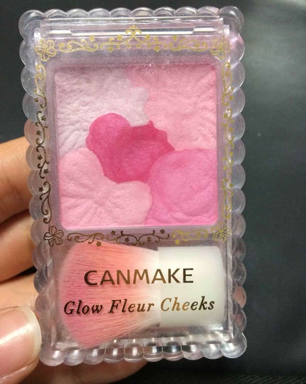グロウフルールチークス/キャンメイク/パウダーチークを使ったクチコミ(1枚目)