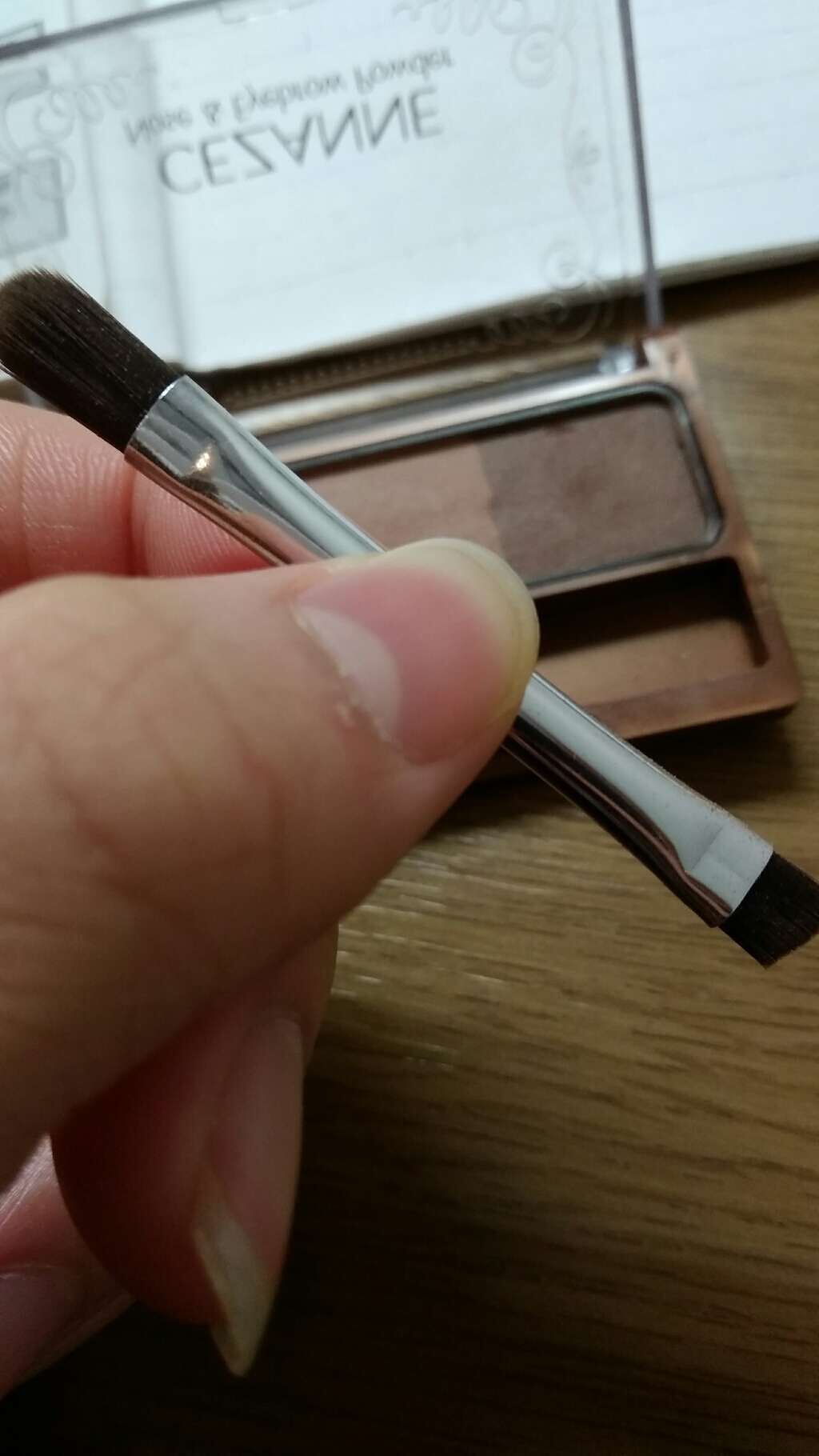 ノーズ&アイブロウパウダー/CEZANNE/パウダーアイブロウを使ったクチコミ(1枚目)