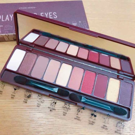 プレイカラー アイシャドウ/ETUDE/アイシャドウパレットを使ったクチコミ(2枚目)