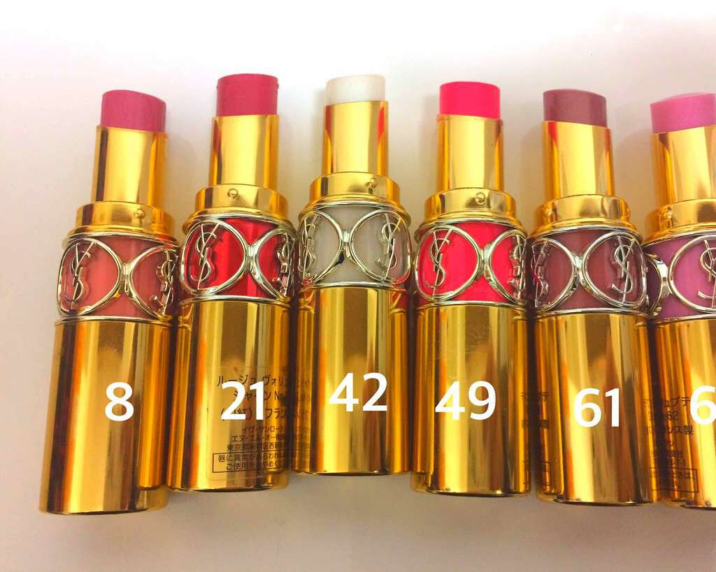 ルージュ ヴォリュプテ シャイン/YVES SAINT LAURENT BEAUTE/口紅を使ったクチコミ(1枚目)