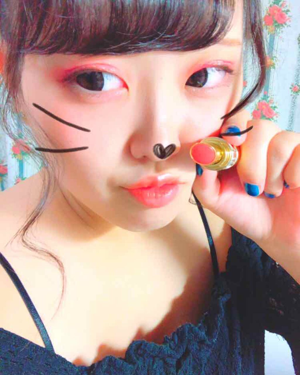 ルージュ ヴォリュプテ シャイン/YVES SAINT LAURENT BEAUTE/口紅を使ったクチコミ(4枚目)