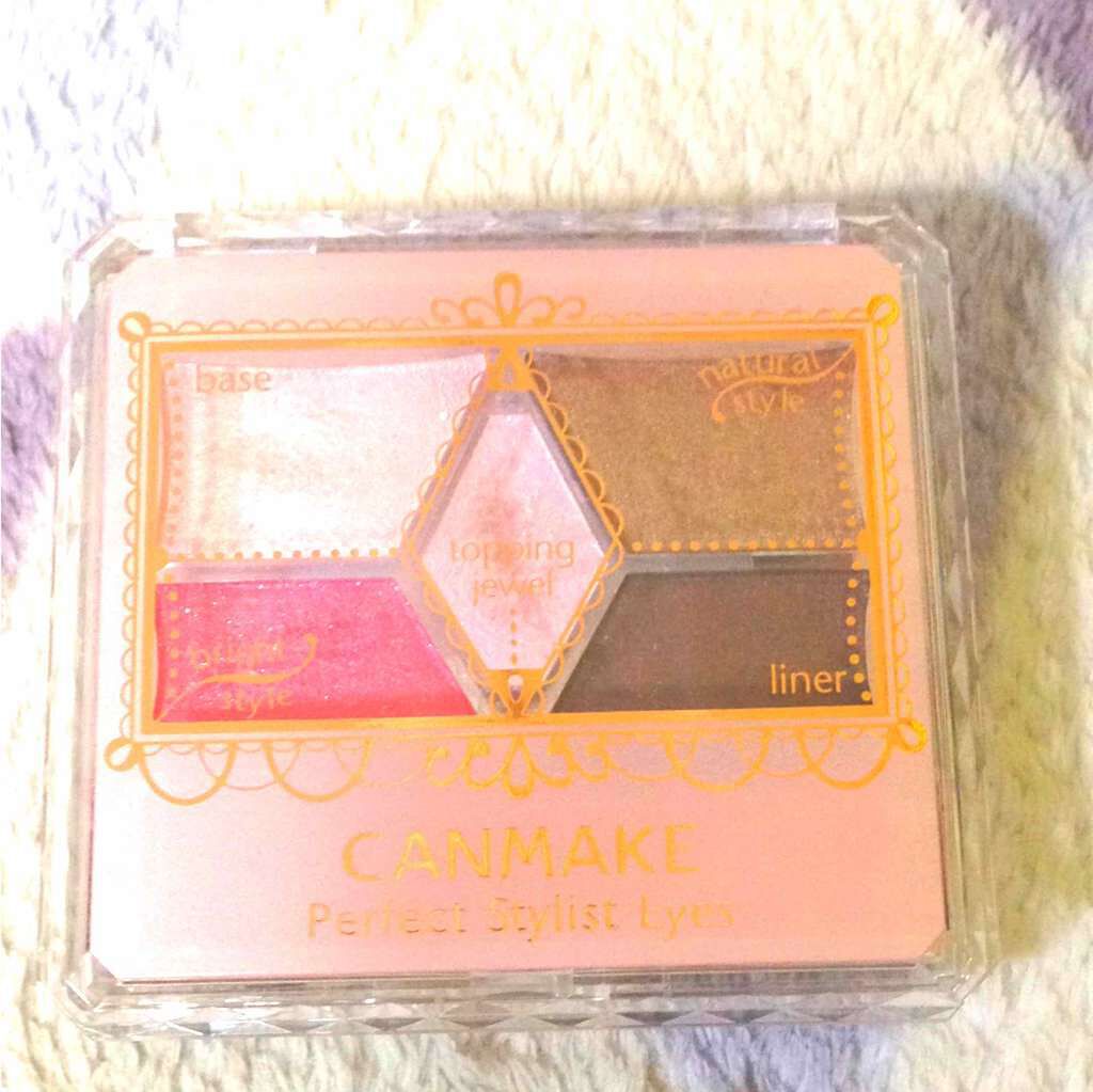 【旧品】パーフェクトスタイリストアイズ/キャンメイク/アイシャドウパレットを使ったクチコミ(1枚目)