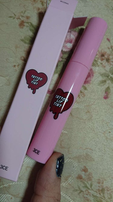 3CE TATTOO LIP TINT/3CE/リップグロスを使ったクチコミ（1枚目）