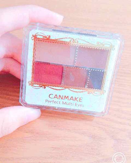 パーフェクトマルチアイズ/キャンメイク/アイシャドウパレットを使ったクチコミ(1枚目)