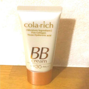 コラリッチ 薬用美白BBクリームのクチコミ「コラリッチ BBクリーム
色白肌用  ファンデーション
SPF30  PA++  BBクリーム.....」（1枚目）