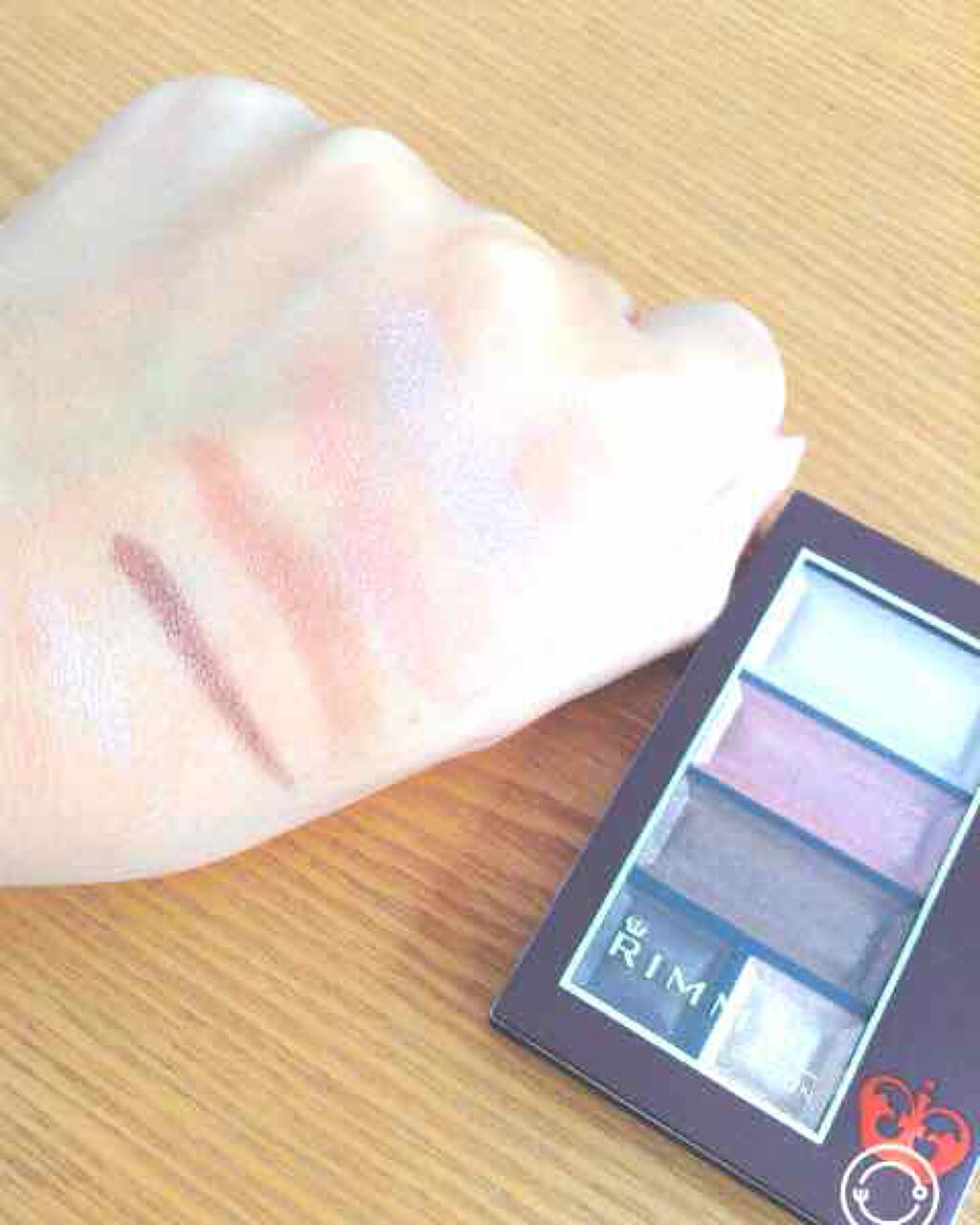 ショコラスウィート アイズ/リンメル ロンドン/アイシャドウパレットを使ったクチコミ(2枚目)