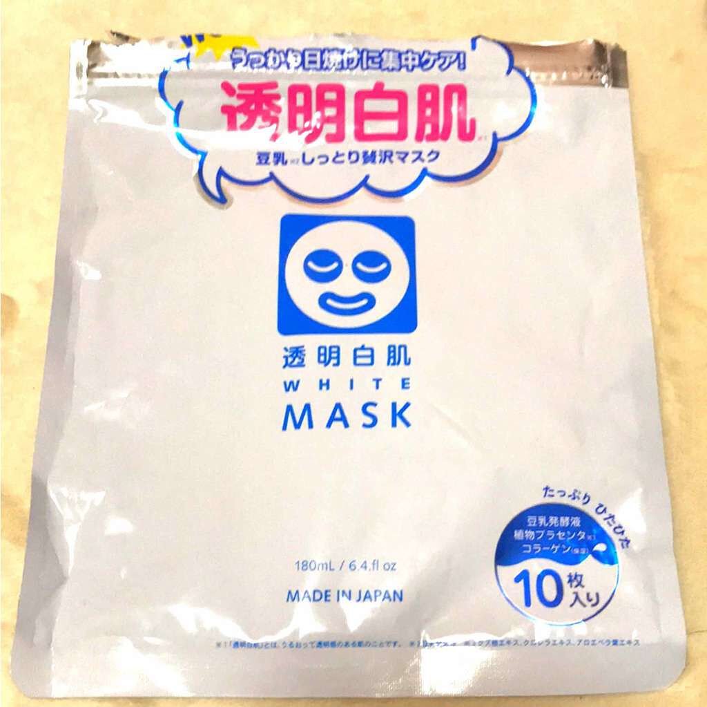 ホワイトマスクN/透明白肌/シートマスク・パックを使ったクチコミ(1枚目)