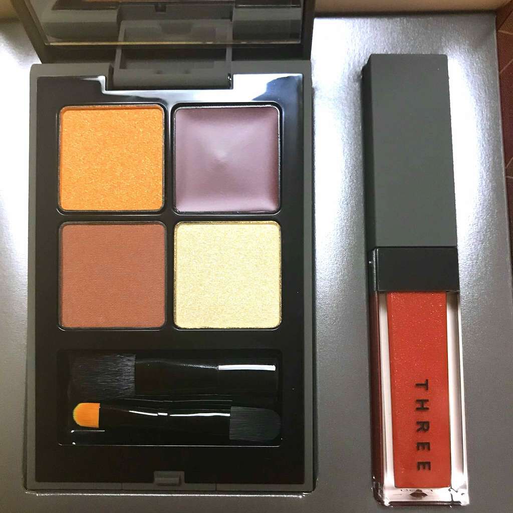 シマリング リップジャム/THREE/リップグロスを使ったクチコミ(1枚目)