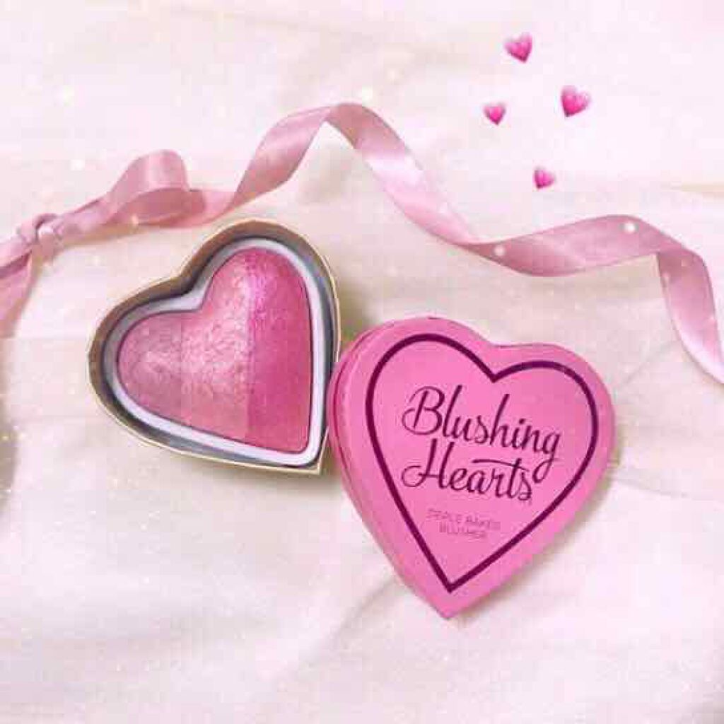 ブラッシング ハート/MAKEUP REVOLUTION/パウダーチークを使ったクチコミ(1枚目)