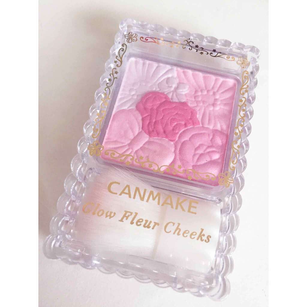 グロウフルールチークス/キャンメイク/パウダーチークを使ったクチコミ(1枚目)