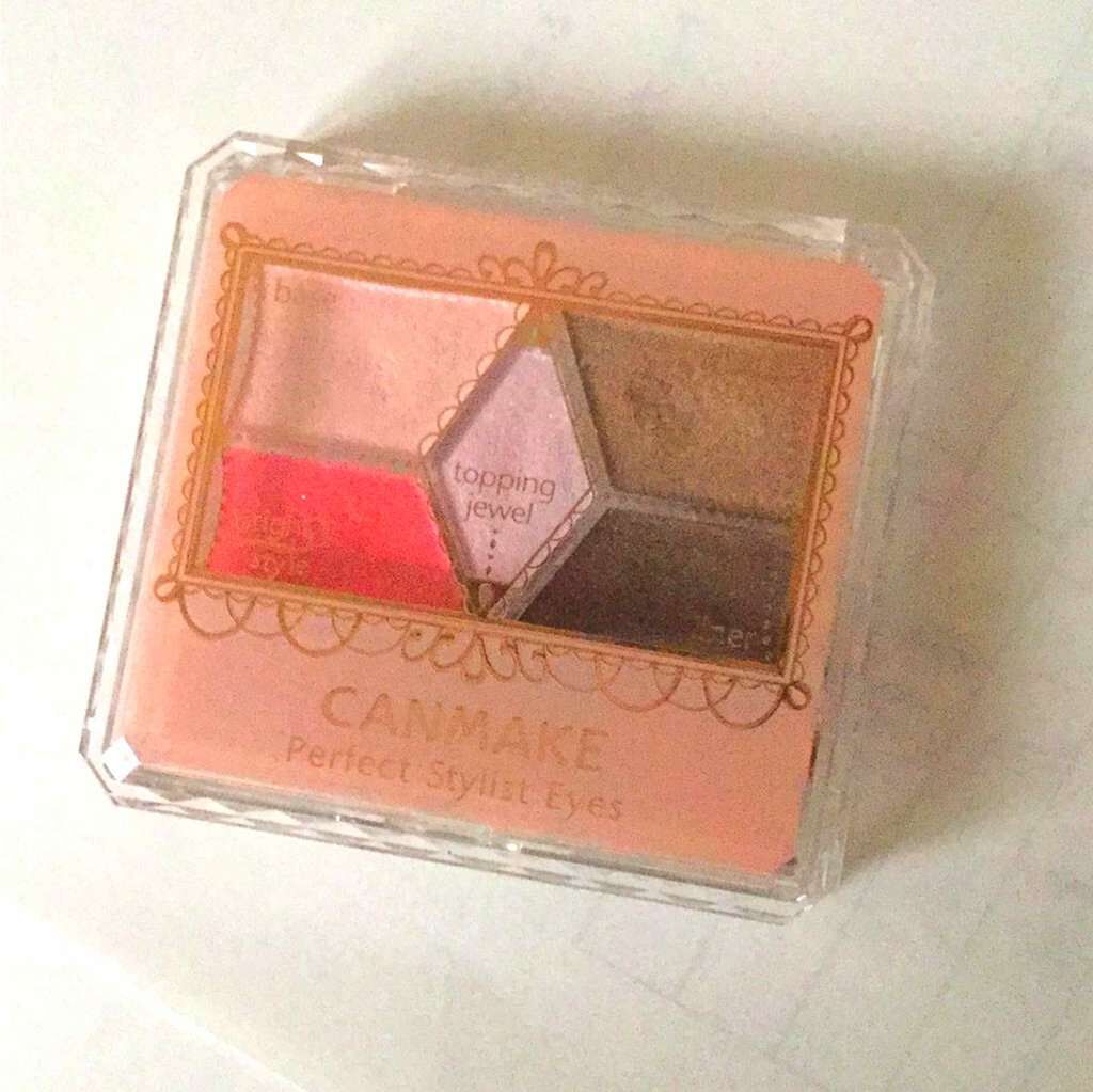 【旧品】パーフェクトスタイリストアイズ/キャンメイク/アイシャドウパレットを使ったクチコミ(1枚目)