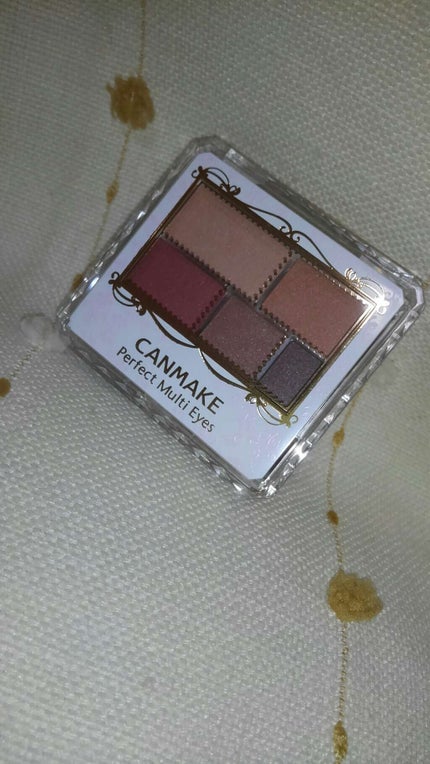 パーフェクトマルチアイズ/キャンメイク/アイシャドウパレットを使ったクチコミ(1枚目)