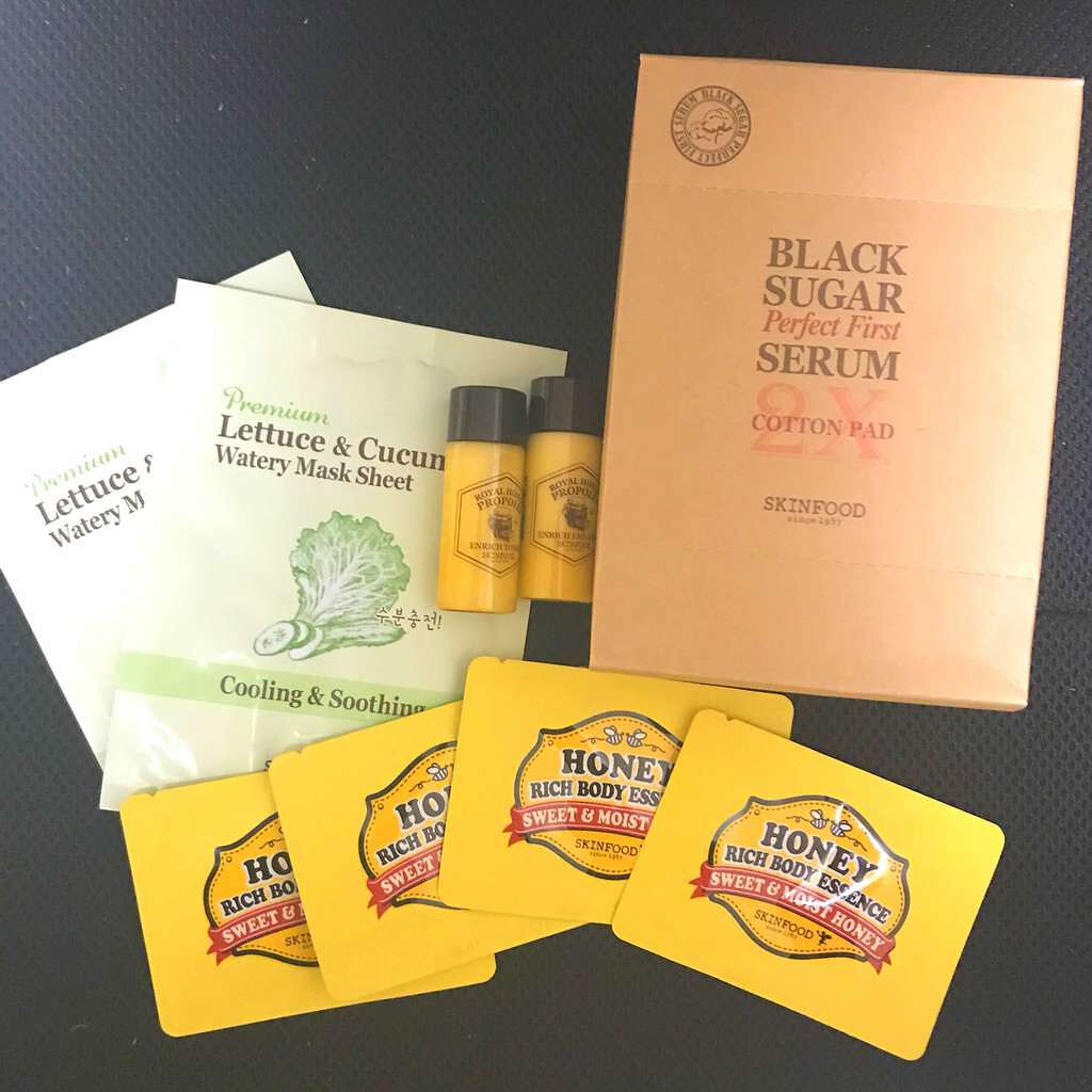 ブラックシュガー パーフェクトファーストセラム2X エッセンシャル(旧)/SKINFOOD/美容液を使ったクチコミ(2枚目)