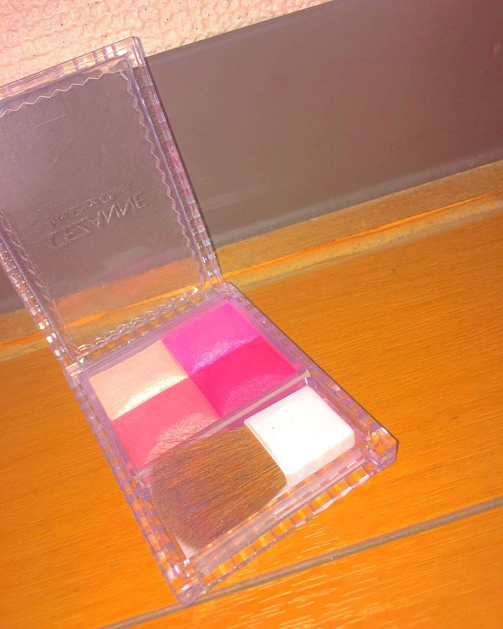 ミックスカラーチーク/CEZANNE/パウダーチークを使ったクチコミ（1枚目）