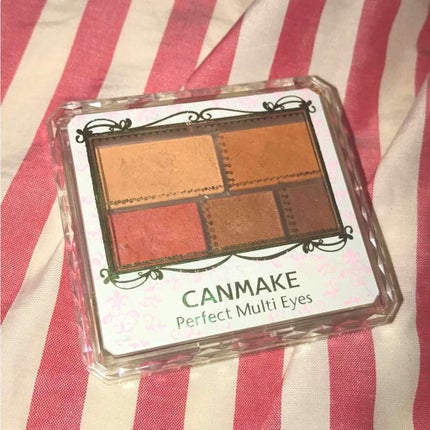パーフェクトマルチアイズ/キャンメイク/アイシャドウパレットを使ったクチコミ(1枚目)