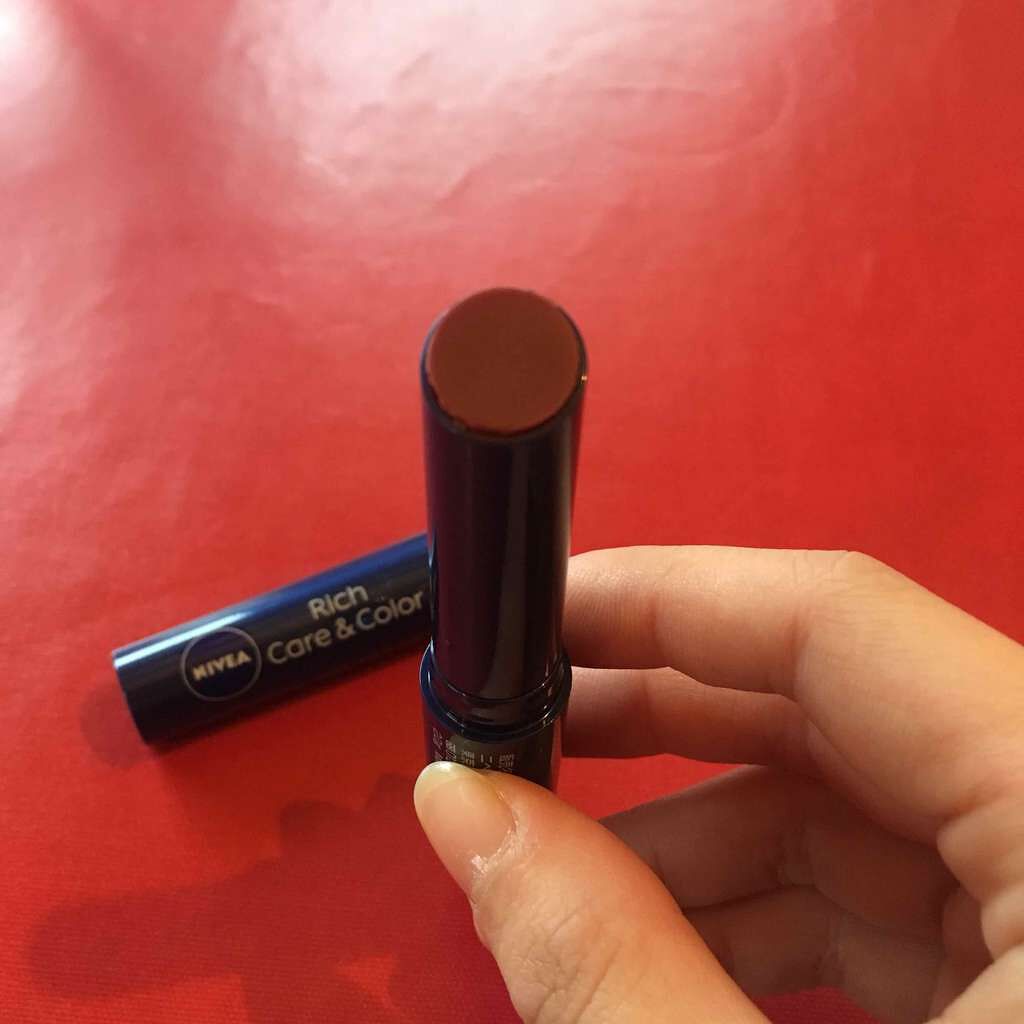 ニベア リッチケア＆カラーリップ/ニベア/リップクリームを使ったクチコミ（2枚目）